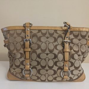 Coach Signature Handbag